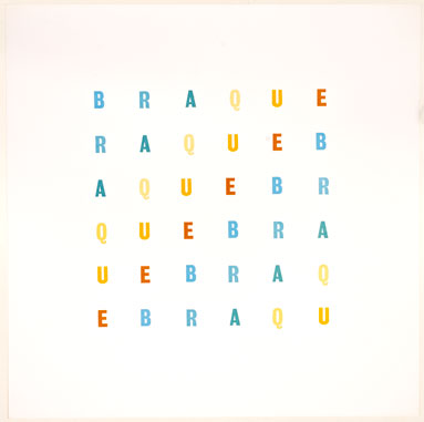 A portfolio of limited edition prints entitled To catch a whiteman by his manifesto, published by Openings Press at Bath Academy of Art, Corsham, Wiltshire, c.1970, commissioned by Dom Silvester Houedard.