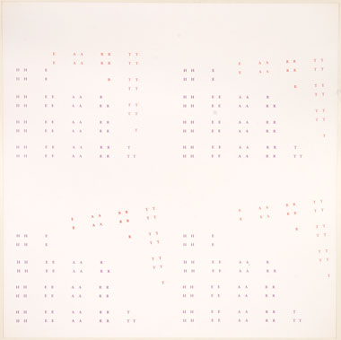 A portfolio of limited edition prints entitled To catch a whiteman by his manifesto, published by Openings Press at Bath Academy of Art, Corsham, Wiltshire, c.1970, commissioned by Dom Silvester Houedard.