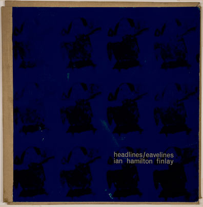 'Headlines:Eavelines', published by Openings Press at Bath Academy of Art