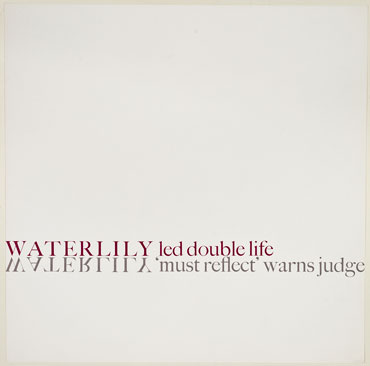 Waterlily led double life by Elizabeth Kelly