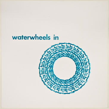 Water wheels in whirl by Ann Stevenson
