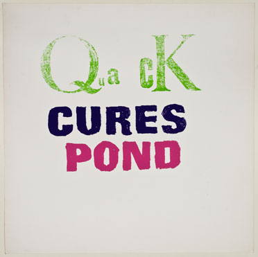 Quack cures pond by Simon Lord